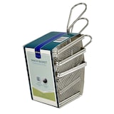 thumbnail of METRO PROFESSIONAL Servierkorb, Edelstahl, 9.2 x 19 cm, rechteckig, mit Griff, silber, 3 Stück