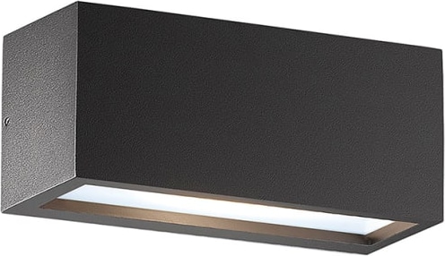 GUAVA Wandleuchte LED Dual Emission 12W 120°-120° Anthrazit IP65 3000K - Außenwandbeleuchtung Rossini Group