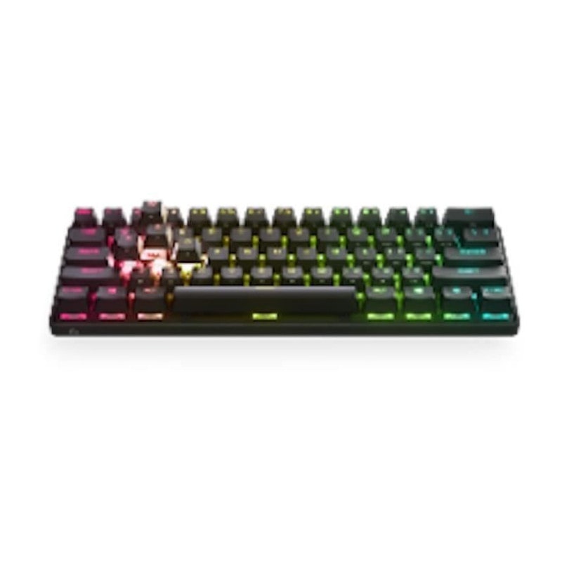 Clavier Gaming - Azerty - Steelseries - Apex Pro Mini Wireless Fr - Sans Pave Numerique - Retroeclaire - Noir