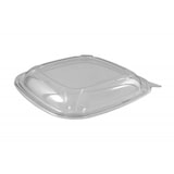 thumbnail of 50 unidades. Tampa para tigelas quadradas de PET transparente e preto Ref 81CTAPA.