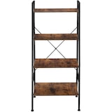 thumbnail of tectake Wandkast Liverpool 61,5 x 36,5 x 150cm - Industrieel hout donker, rustiek - 404148