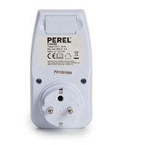 thumbnail of Wattmètre, écran LCD, 230 V, 16 A, 3600 W, terre française type E, blanc