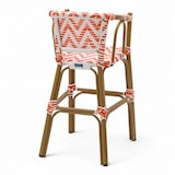 thumbnail of Chaise haute bébé ALMA - Tressage Orange et Blanc
