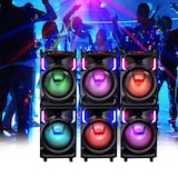 thumbnail of MEGA Enceinte Nomade 800W MS01XXL-N USB Bluetooth, Effets LED, Microphone SONO KARAOKE DJ, Portique LUMIERES pour Soirées