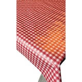 thumbnail of Nappe PVC vinyle 180 x 140 cm toile cirée carreaux vichy rouge table guinguette restaurant