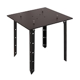 thumbnail of Bodenplatte für XXL-Sonnenschirm HWC-D20, A96 und Meran Pro, Bodenanker Pfostenträger Sonnenschirmständer, Metall 24kg