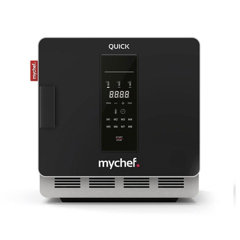 Horno cocción acelerada MyChef Quick 1 Con Kit catalizador interno - Negro