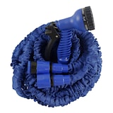 thumbnail of Flexibler Gartenschlauch 30m Wasserschlauch Flexischlauch dehnbarer blau 1x