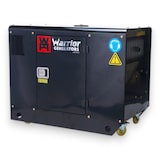 thumbnail of Generatore di corrente gruppo elettrogeno a motore diesel 12,5 KW accensione elettrica con ruote e serbatoio 50 litri