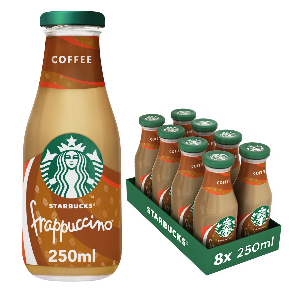 Starbucks Frappuccino Coffee Eiskaffee 8 x 250 ml (2 l)