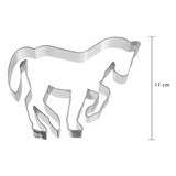 thumbnail of Birkmann Bauernhof Ausstechform 'Pferd in Piaffe' 11 cm Edelstahl