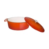 thumbnail of Grande cocotte ovale orange Vogue 6L