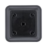 thumbnail of Pflanzkübel Blumentopf Wasserspeicher und Untersetzer Pflanztopf anthrazit 33 Grau