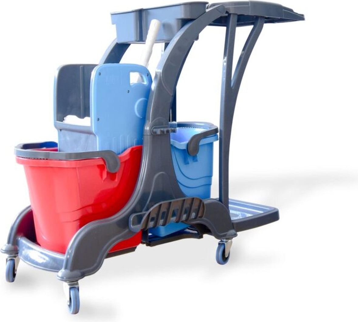 SemyTop Doppelfahrwagen | Reinigungswagen | 2 x 25 L