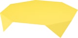 thumbnail of Duni Dunisilk®-Mitteldecke 84 x 84 cm Linnea Yellow, 100 Stk/Krt (5 x 20 Stk)