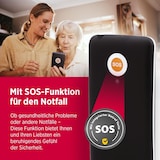 thumbnail of Senioren-Handy LUX – Komfort-Mobiltelefon mit Großtasten, SOS-Notruftaste & Ladeschale, Schwarz