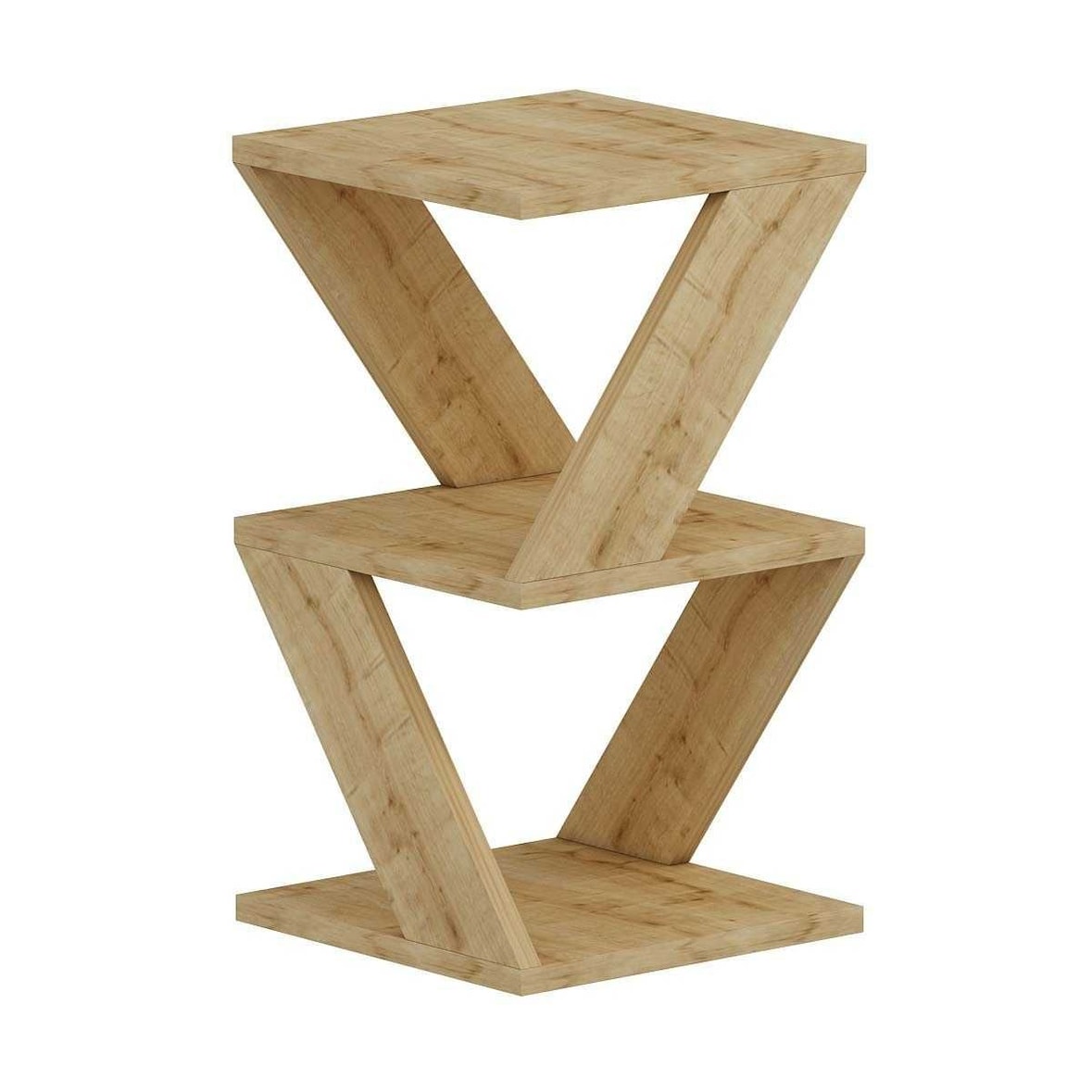 Bout de canapé en aggloméré Albeni imitation bois Hanah Home