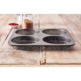 thumbnail of Birkmann Laib & Seele Burger Brötchen-Blech perforiert 4-fach Ø 12 cm - A