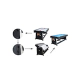 thumbnail of Multijuego giratorio 4 en 1 (Billar, Air Hockey - Ping Pong - Mesa comedor) - Devessport