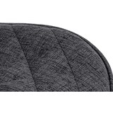 thumbnail of Set de 2 Taburetes de bar Minosa Negro/Tela