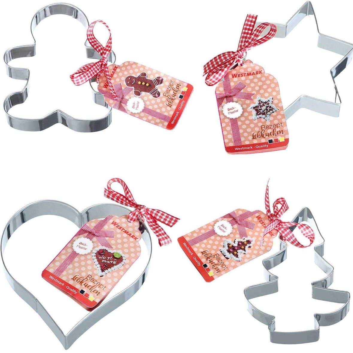 Westmark Ausstecherset Lebkuchen, 4-tlg., 351022E6