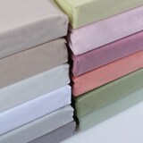 thumbnail of DoubleDry Hoeslaken 140 x 200 cm - 100% katoen - licht grijs