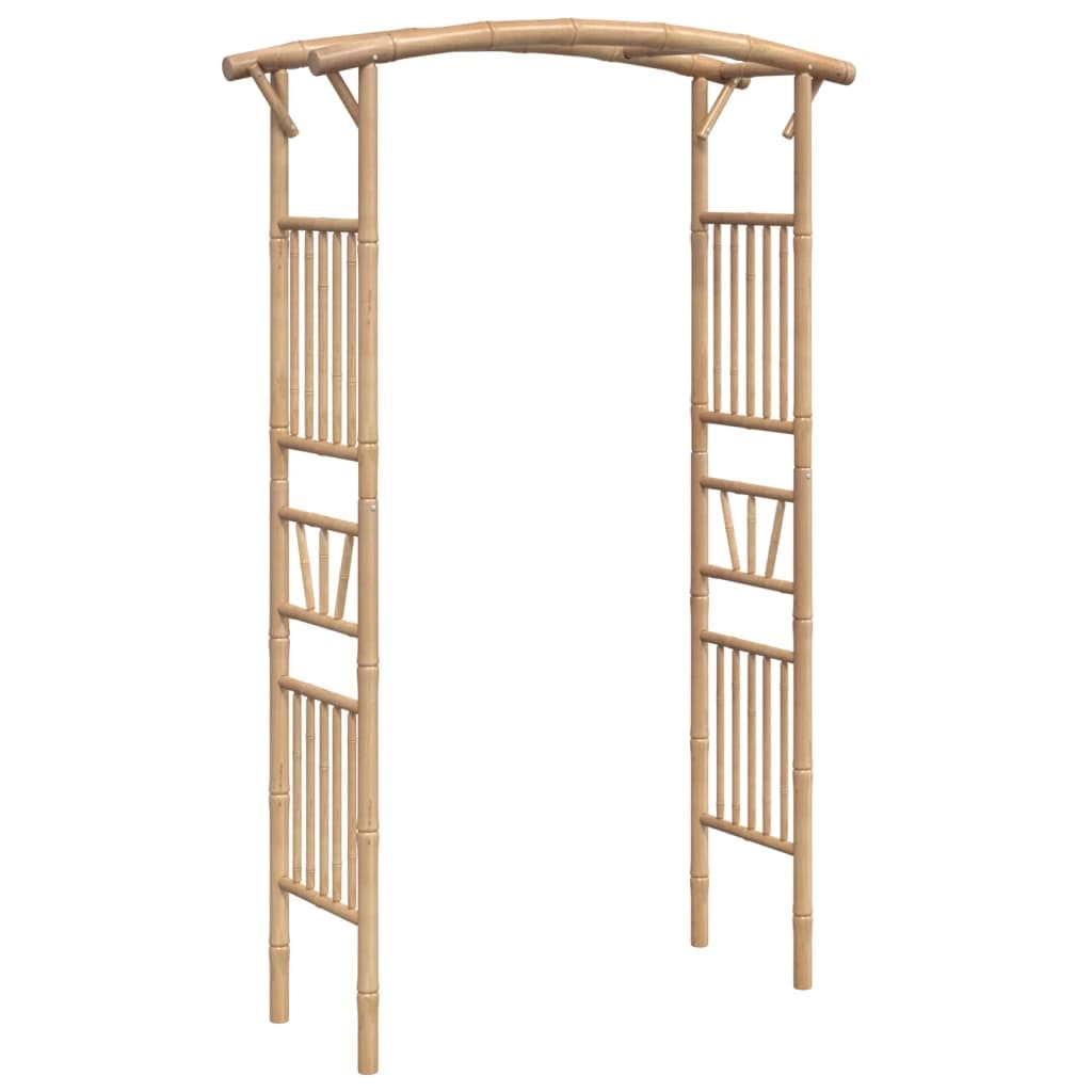 vidaXL Rozenboog 118x40x187 cm bamboe