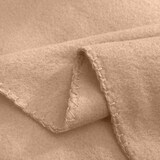 thumbnail of 3er Set Polar Fleecedecke 130x160 cm, OEKO-TEX ca. 400g Gewicht, mit Antipilling & Kettelrand - Farbe beige