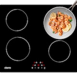 thumbnail of CIARRA Plaque à Induction 4 Foyers 60 cm, plaques de cuisson encastrables 4 zones, 6000 W VM4BIH-D