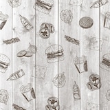 thumbnail of Mank Burgerpapier Burger Board in Grau 30 x 30 cm, 2000 Stück