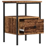 thumbnail of vidaXL Nachttisch Altholz-Optik 34x36x50 cm Holzwerkstoff