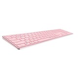 thumbnail of Rapoo E9800M Teclado Bluetooth Qwerty Rosa