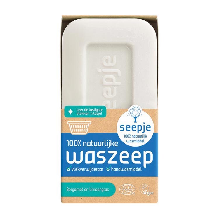 Seepje Waszeep Bergamot En Limoengras 12X120 Gr