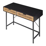 thumbnail of Helloshop26 - Mesa de consola 100 x 40 x 75 cm preto natural 03_0010880