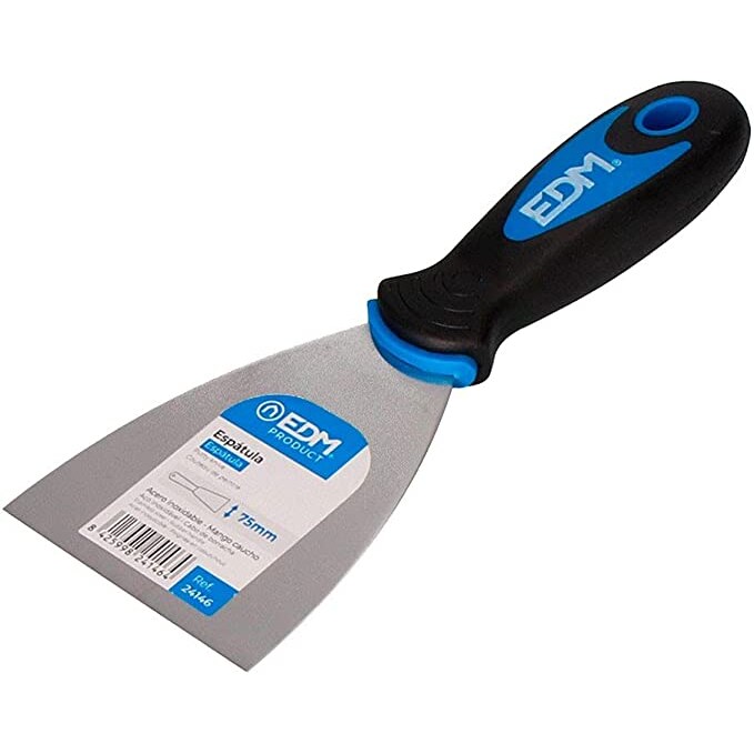 Espatula Profesional Mango Caucho 80Mm Edm