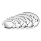 thumbnail of aro Vassoio da portata, acciaio inox, 27 x 18.5 x 1.9 cm, ovale, argento