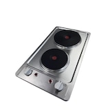 thumbnail of PKM Doppelkochfeld KF-GE-2F - autark, Doppelkochplatte, Edelstahl, 2 Kochfelder