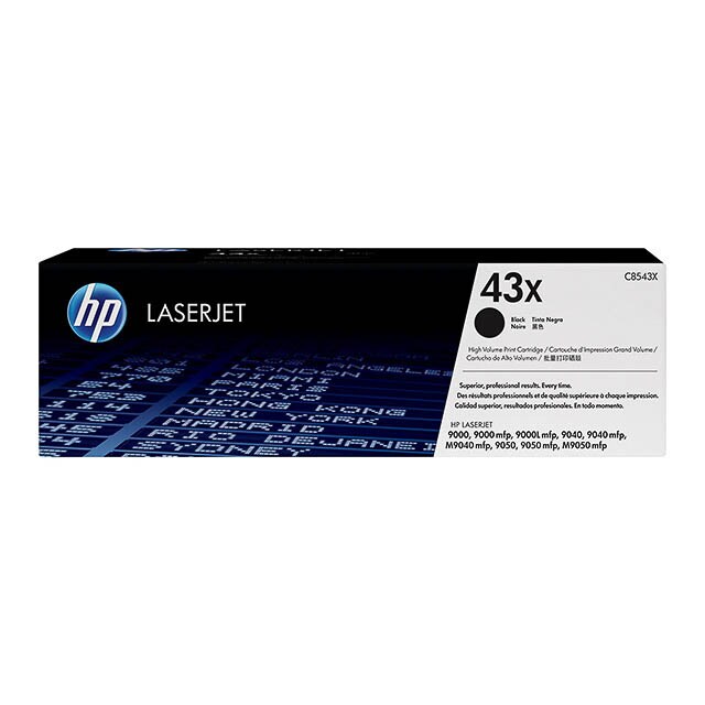 Láser/Copiadora HEWLETT PACKARD C8543X HP LJ9000 SMART CARTRIDGE BLK HC