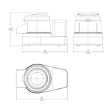 thumbnail of Peladora de patatas PP-6+ monofásica de 400 W de Sammic