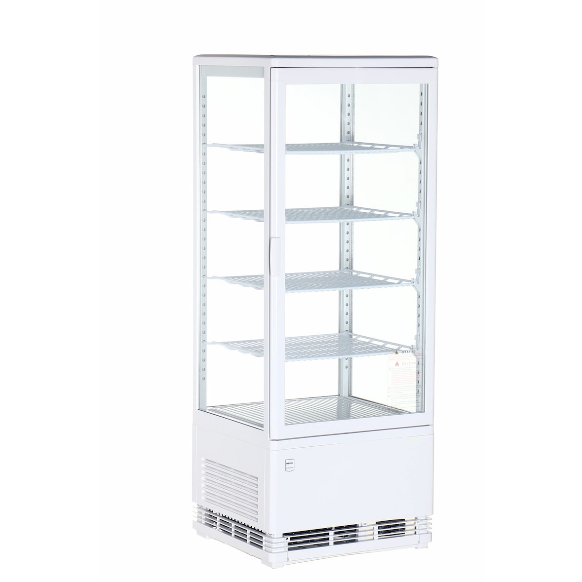 METRO PROFESSIONAL Vitrine refrigerada GGC2098, vidro/plástico, 42.8 x 38.6 x 111 cm, 98 L, branco