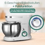 thumbnail of Emerio Küchenmaschine 5 L – 1000 W Küchenroboter – Food Processor – Küchenmixer mit Edelstahl-Rührschüssel – 6 Geschwindigkeitsstufen – KM-123117