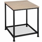 thumbnail of tectake Table d’appoint DERBY 45,5x45,5x55,5cm - Bois clair industriel, Chêne Sonoma - 404207