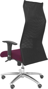thumbnail of Cadeirão executivo Sahúco XL Assento estofado em tecido BALI roxo (COM ESPUMA VISCOELÁSTICA) e encosto em rede respirável.