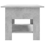 thumbnail of vidaXL Salontafel 102x55x42 cm bewerkt hout betongrijs