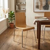 thumbnail of Cadeira empilhavel Gahanna natura