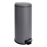 thumbnail of SVITA T30 prullenbak 30 liter staal pedaalemmer afvalbak grijs