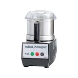 thumbnail of Cutter da tavolo con vasca smontabile in acciaio inox da litri 2.9, velocità 1.500 giri/minuto, V. 230/1, Kw 0.55 - mod.R2