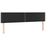 thumbnail of vidaXL Boxspringbett mit Matratze & LED Schwarz 200x200 cm Kunstleder
