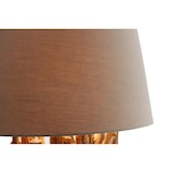thumbnail of SalesFever Lampadaire 175cm|Linge de parapluie|Structure en bois flotté, tube métallique |Base en bois d'hévéa|L30xP30xH175cm|noir–naturel–marron