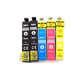 thumbnail of 5x Tintenpatronen kompatibel f. Epson Expression Home XP-342 ersetzt Epson 29XL und 29 Tintenpatronen
